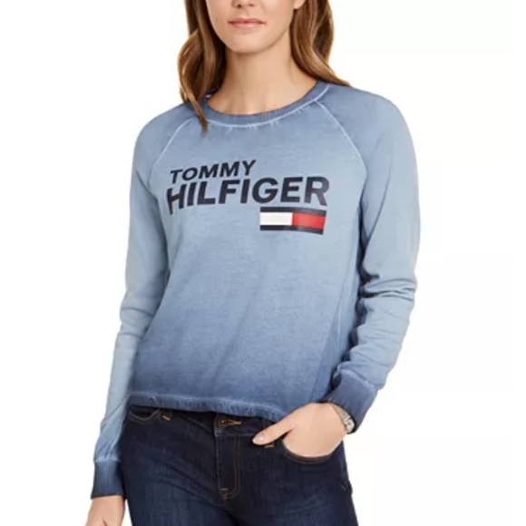 Tommy Hilfiger Sweaters - Tommy Hilfiger Crew Neck Sweatshirt Sz L